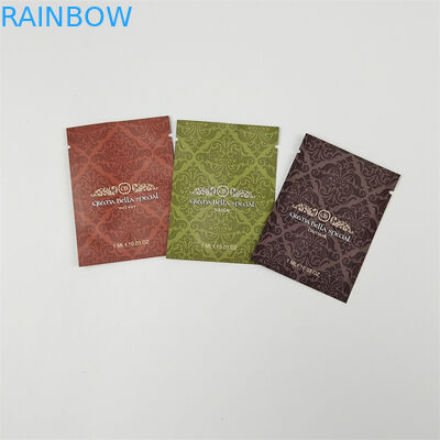 Makanan ringan dan biji kopi kantong foil kecil kemasan untuk sampel