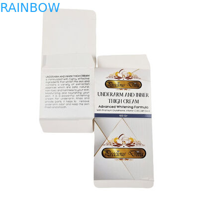 Customized Paper Cardboard Face Cream Packaging Box Box Gift Box Perawatan Kulit Kosmetik Kertas Box Dengan Logo Anda Sendiri