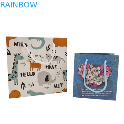 Perbaikan Kemasan Kantong Kertas Kraft Berkualitas Tinggi Kantong Belanja Biodegradable Kantong Kain