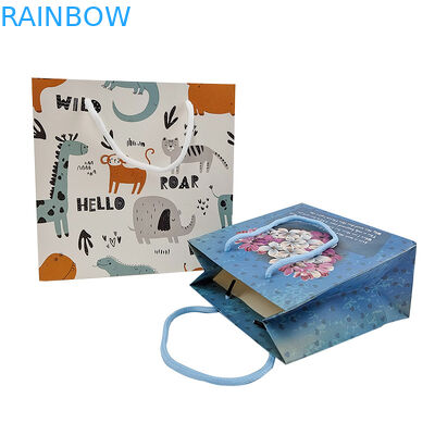 Perbaikan Kemasan Kantong Kertas Kraft Berkualitas Tinggi Kantong Belanja Biodegradable Kantong Kain