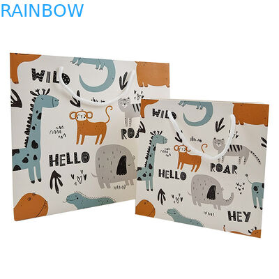 Perbaikan Kemasan Kantong Kertas Kraft Berkualitas Tinggi Kantong Belanja Biodegradable Kantong Kain