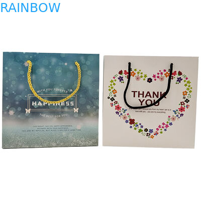 Tas Kertas Belanjaan Disesuaikan Logo Cetak Daur Ulang Biodegradable Brown Plain Packing Kantong Kertas Kraft Dengan Twisted Ha