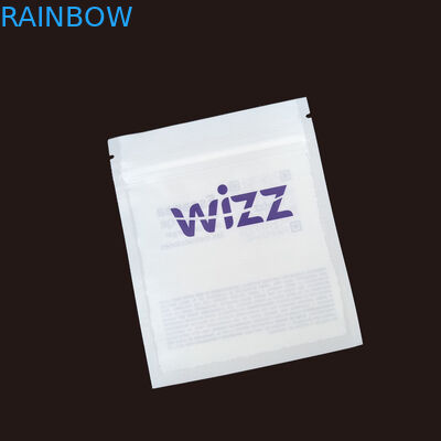 Tas Aligner Cetak Kustom Kemasan Gigi Bening Tas Penyegel Panas Kunci Zip Tas Mylar Bersih Pemutih Gigi Untuk Aligner