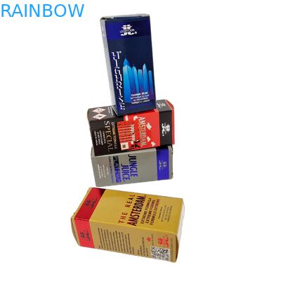 Kotak Kertas Jual Panas Untuk Botol Kemasan Sekunder Untuk Perlindungan dan Estetika Efek UV Custom Logo Kotak Kertas