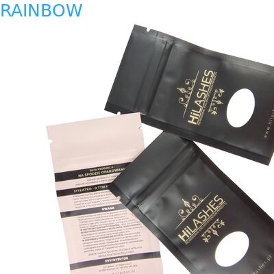 Paket Matte Stand Up Pouch Aluminium Foil Packaging Untuk Snack Zip Lock Bag Doypack