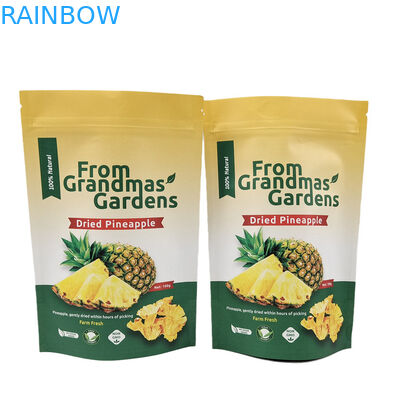 Custom Printing Gold Stamp Kraft Paper Bag Digital Print Eco Friendly Mylar Bags