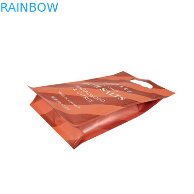 Custom MOPP Square Bottom Plastic Bag Plastic Aluminium Foil Kantong Kemasan Kopi Square Flat Bottom Kantong Kopi