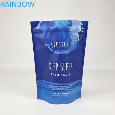 Disesuaikan 500pcs 1000pcs Low Moq Zipper Lock Makanan Candy Packaging Custom Digital Printing Reseal Stand Up Bag