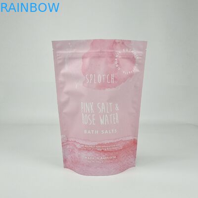 Low MOQ 200pcs Populer Disesuaikan Aluminium Foil Resalable Berdiri Zip Kantong Untuk Whey Protein Powder Packaging Bags