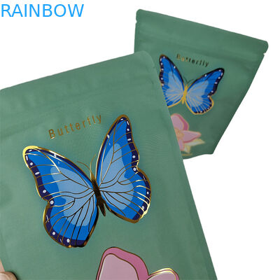 Tas Mylar Disesuaikan dengan Zipper Digital Printing Gummy Candy Packaging