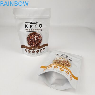 Custom Printed Stand Up Zip Lock Plastik Bag Mylar Bag Untuk Kopi Teh Permen Cokelat Bars Food Packaging Mylar Bag