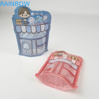 Grosir Pangan Berkualitas Pemasangan Permen Kertas Aluminium Stand Up Plastik Zipper Powder Pemasangan Makanan Pemasangan Rempah-rempah Custom Printed