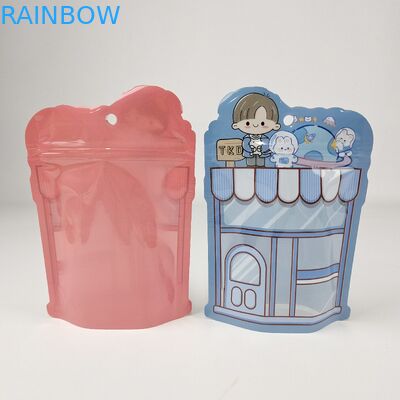 Grosir Pangan Berkualitas Pemasangan Permen Kertas Aluminium Stand Up Plastik Zipper Powder Pemasangan Makanan Pemasangan Rempah-rempah Custom Printed