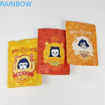 Kualitas Tinggi Laminasi Aluminium Foil Zip Lock Bag Stand Up Kantong Matt Putih Foil Kantong Ziplock Kantong Kopi