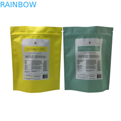 Tas Kemasan Teh yang Bisa Ditutup Kembali Dengan Setelan Mylar Stand Up Bag With Zipper Tea Bag