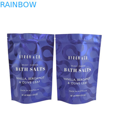 Tas Kemasan Teh yang Bisa Ditutup Kembali Dengan Setelan Mylar Stand Up Bag With Zipper Tea Bag