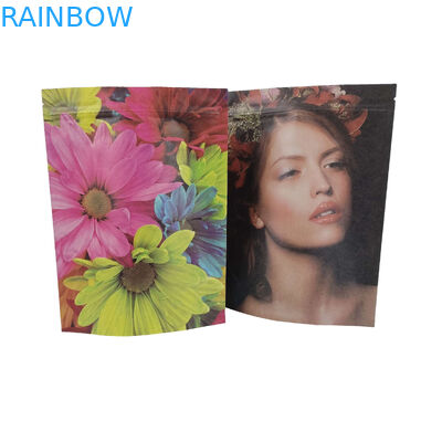 Tas kemasan makanan Pla khusus Plastik Zip Lock Aluminium foil tas