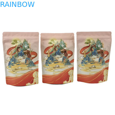 Best Selling Custom Soft Touch Mylar Bag Stand Up Aluminium Foil 3.5g Bau Proof Protein Kopi Rempah-rempah tepung Kemasan Po