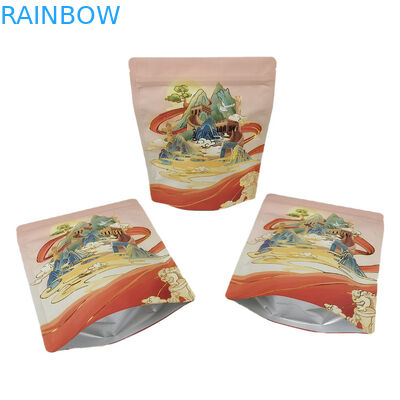 Best Selling Custom Soft Touch Mylar Bag Stand Up Aluminium Foil 3.5g Bau Proof Protein Kopi Rempah-rempah tepung Kemasan Po