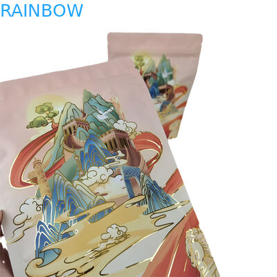 Best Selling Custom Soft Touch Mylar Bag Stand Up Aluminium Foil 3.5g Bau Proof Protein Kopi Rempah-rempah tepung Kemasan Po