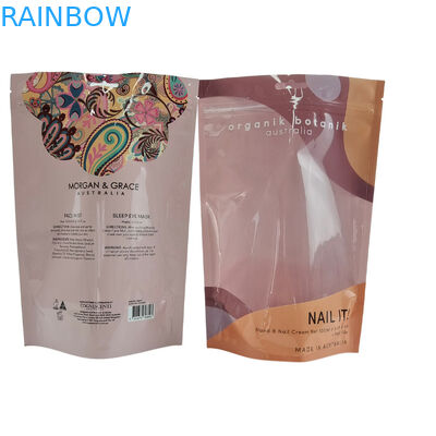 Matte Oem Custom Printed Bath Salts Packaging Zip Lock Bath Salt Body Scrub Standing Bag Packaging Bags Stand Up Bags