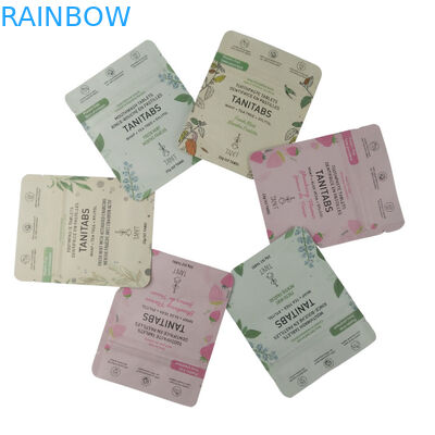 Kantong Untuk Pengemasan Makanan Biodegradable Stand Up Plastic Zipper Aluminium Foil Packaging Custom Matte Bags Biodegradable