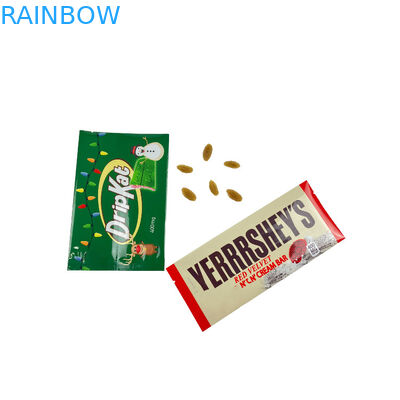 Custom Printing Aluminium Foil Protein Bars Packaging Sachet Food Grade Nuts Chocolate Bar Packing Kantong Plastik Kecil