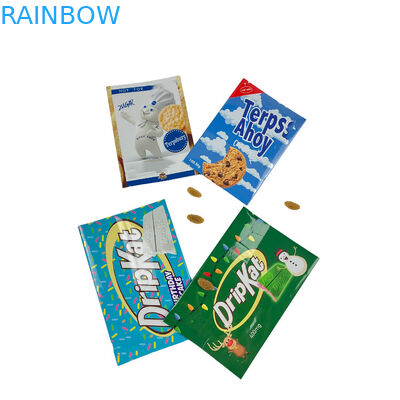 Custom Printing Aluminium Foil Protein Bars Packaging Sachet Food Grade Nuts Chocolate Bar Packing Kantong Plastik Kecil