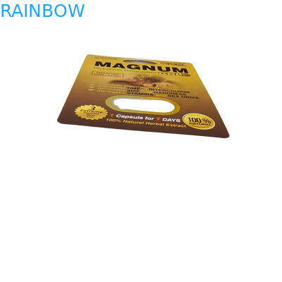 Grosir Madu Badak Dicetak Emas Rahasia Keajaiban Madu 3d Kartu Kertas Display Box Madu Kantong Kemasan