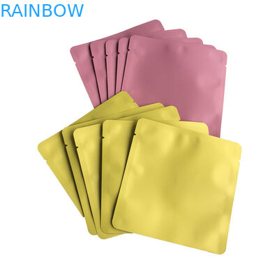 Plastik Tiga Sisi Seal Kantong Kantong Datar Lembar Masking Kantong Untuk Minyak