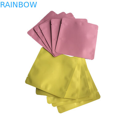 Plastik Tiga Sisi Seal Kantong Kantong Datar Lembar Masking Kantong Untuk Minyak