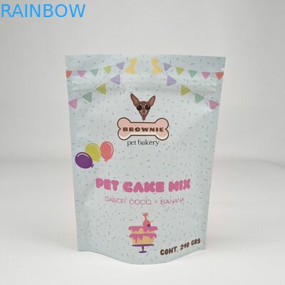 Custom Printed Aluminium Foil Logo Food Grade Reselaseable Bau Proof Kelembaban-proof Stand Up Bag 250g Mylar Bags