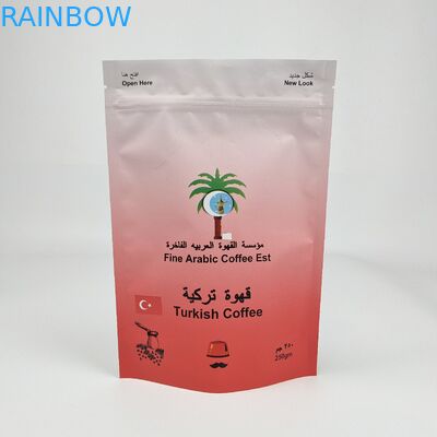 Digital Printing Custom Aluminium Foil Resealeable Stand Up Smell Proof Zipper Mylar Packaging Pouch Bags untuk penyimpanan makanan