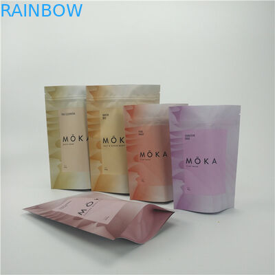 Stand Up Body Scrub Bag Foil Bag Packaging untuk produk makanan dan kecantikan
