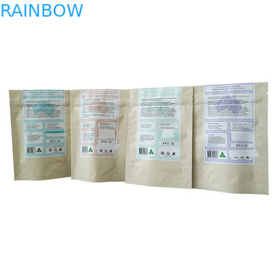 Stand Up Silver Foil Sachet dengan Doy Pack Design untuk Coffee Body Scrub Packaging