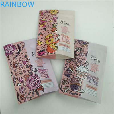 Recyclable Zip Lock Stand Up Bag Body Scrub Kosmetik Mandi garam Plastik Kantong Kemasan