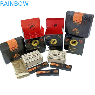 Hot Sale Rhino Packaging Box Male Enhancement Pill Paper Display Package untuk Pill Seks