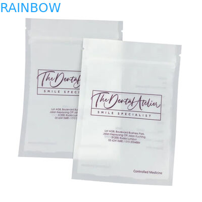 Kandungan kantong plastik tebal khusus dengan segel panas untuk pegangan penyegelan