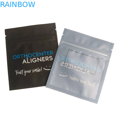 Kandungan kantong plastik tebal khusus dengan segel panas untuk pegangan penyegelan