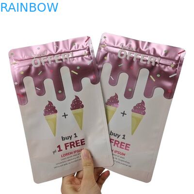 Kantong kemasan makanan dengan kunci ritsleting untuk pesanan khusus diterima