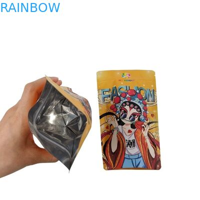 Pemesanan kustom Diakui Kantong Makanan ringan Kemasan dengan Desain Khusus