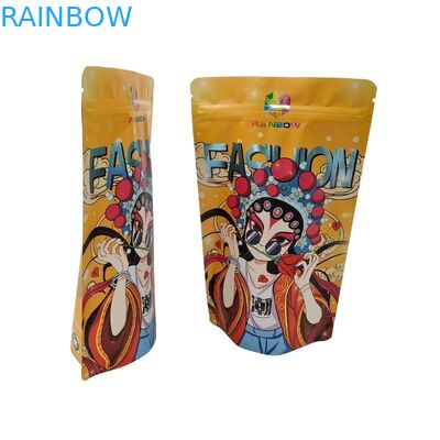 Pemesanan kustom Diakui Kantong Makanan ringan Kemasan dengan Desain Khusus