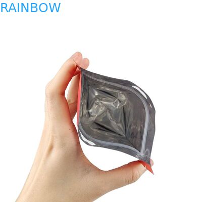 Custom Printed Flat Bottom Snack Pouches with Matte Surface untuk Kantong Kemasan Makanan