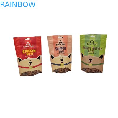 Custom Printed Flat Bottom Snack Pouches with Matte Surface untuk Kantong Kemasan Makanan