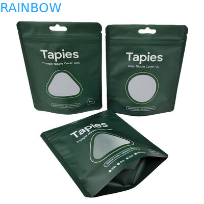 Pemasok Pabrik Berguna Lagi Disegel Mylar Nipple Patch Packaging Bag Custom Print Bau Proof Bags dengan Logo