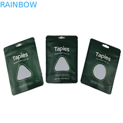 Pemasok Pabrik Berguna Lagi Disegel Mylar Nipple Patch Packaging Bag Custom Print Bau Proof Bags dengan Logo