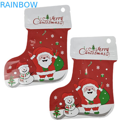 Low MOQ Custom Special Shape Bag Bag Mylar Berbentuk Irregular Tas Proof Bau Tas dengan Logo