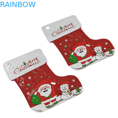 Kantong Mylar Berbentuk Tidak Reguler Soft Touch yang Bisa Dimakan