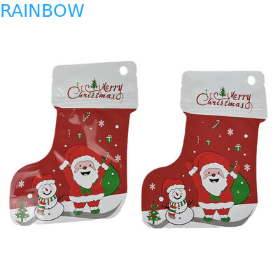 Kantong Mylar Berbentuk Tidak Reguler Soft Touch yang Bisa Dimakan