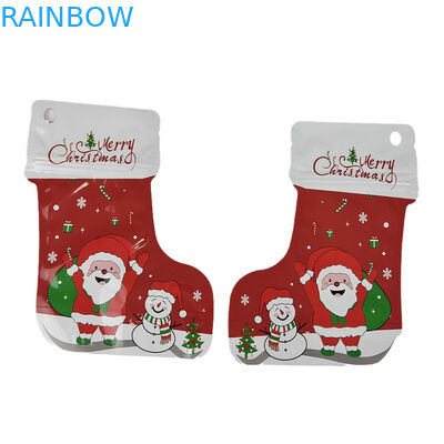 Kantong Mylar Berbentuk Tidak Reguler Soft Touch yang Bisa Dimakan